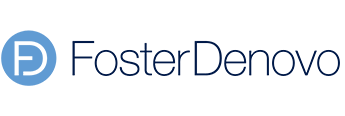 A logo of a Sprint Enterprise client – Foster  Denovo