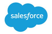 Logo of salesforce trusted financial services partners collaborating with Sprint Enterprise Technology 